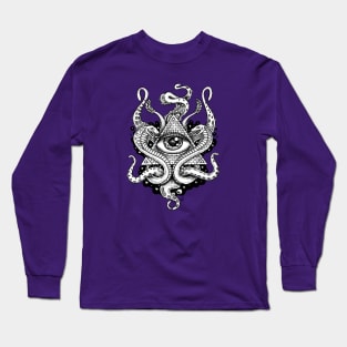 Cthulhu illuminati Long Sleeve T-Shirt